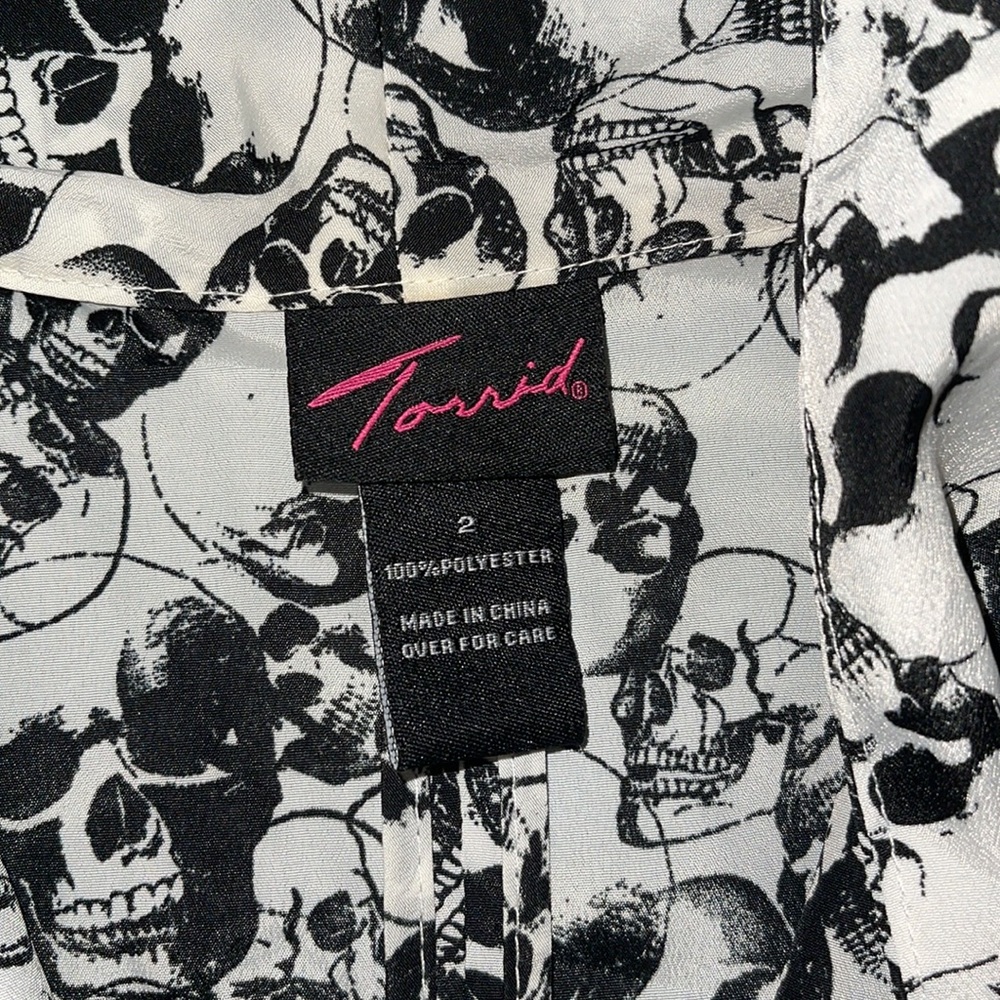 Torrid Skull Blazer 2